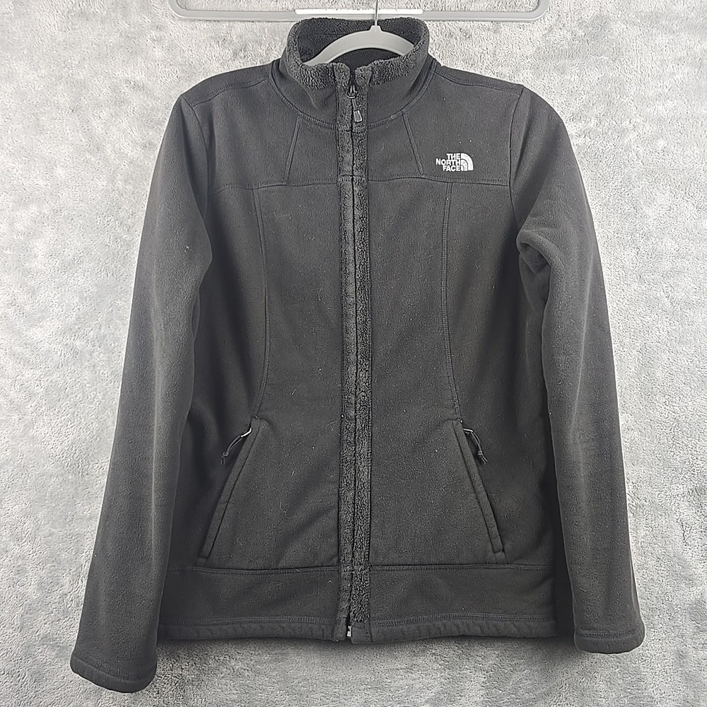 The North Face Women's Black Fleece Jacket - Full Zip